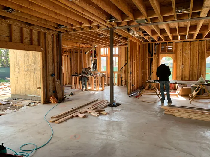 Civil and structural work in progress