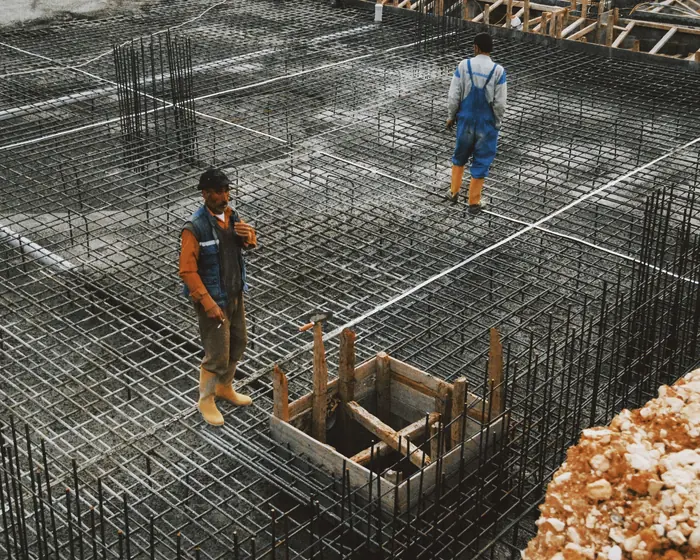 Structural work in progress