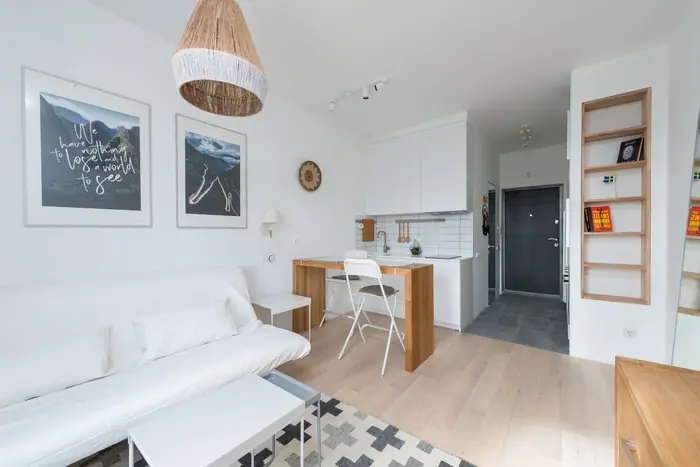 Compact apartment project