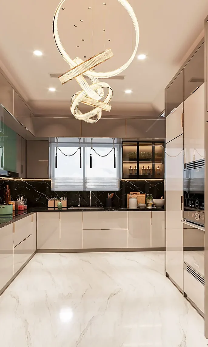 Modular kitchen and storage interiors