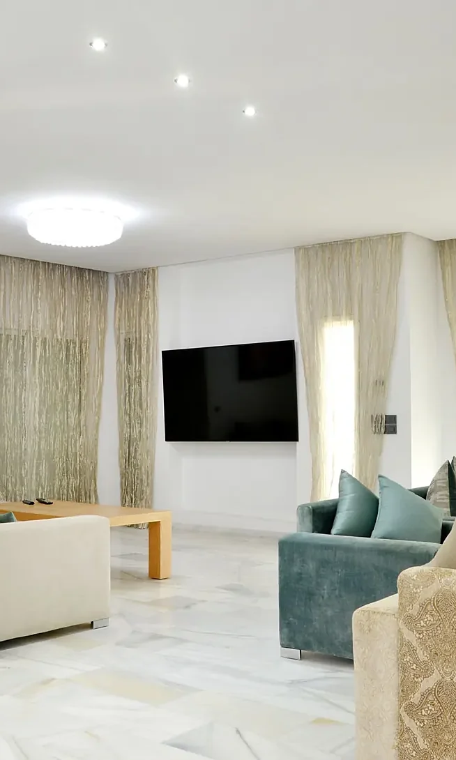 Residential interior living space