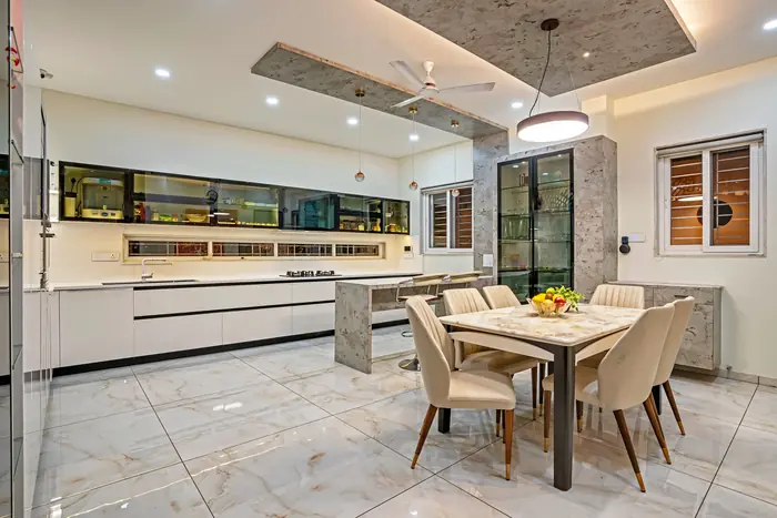 Residential kitchen interior