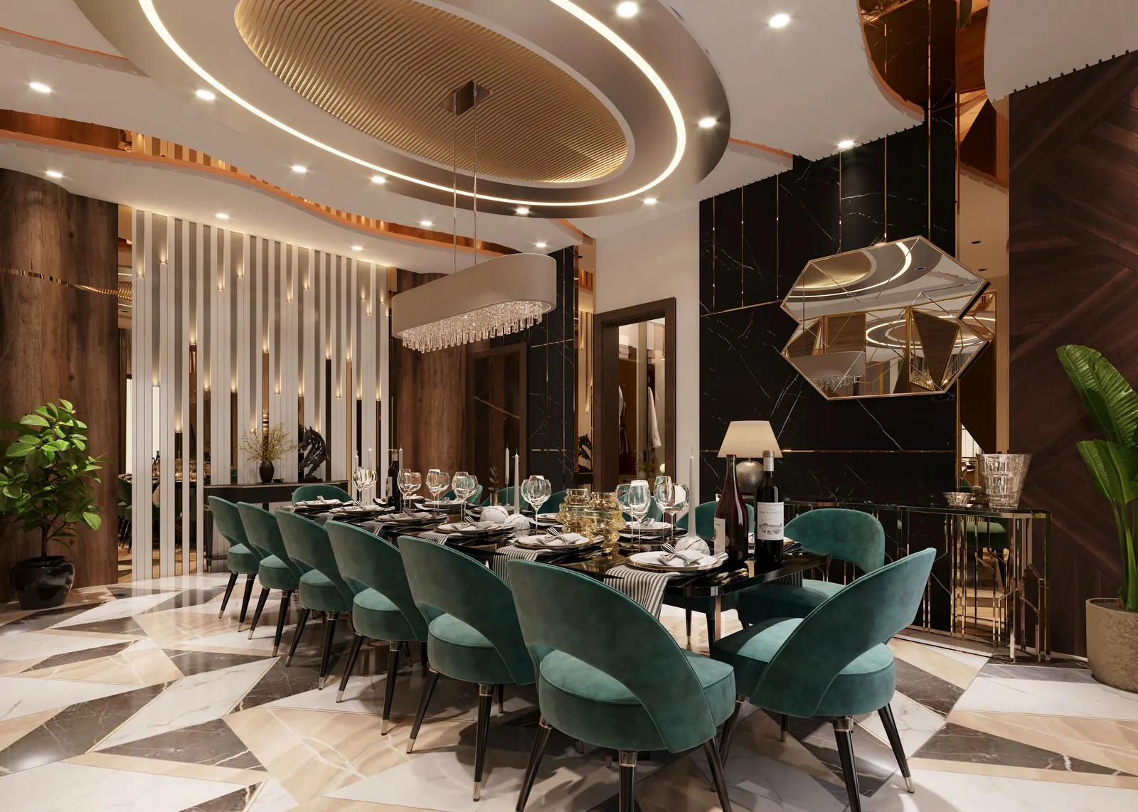 Luxury residence interior