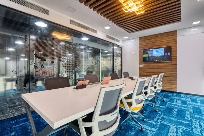 Office reception and lobby area