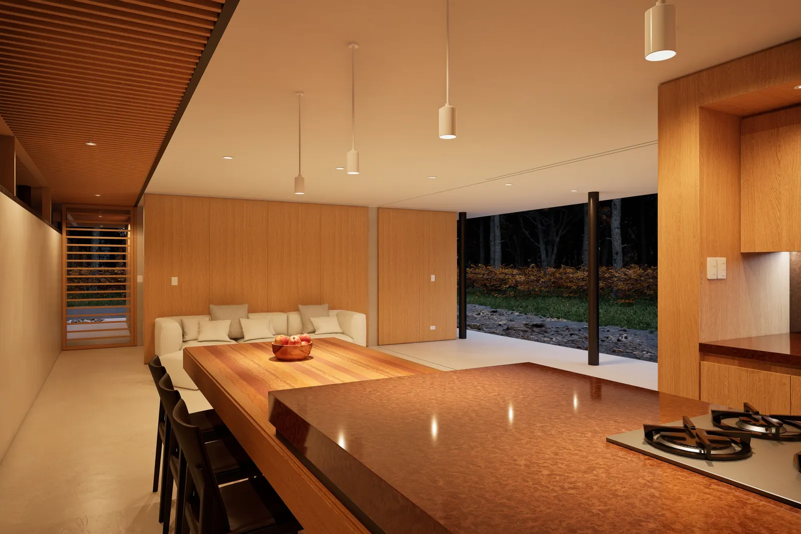 Interior design studio detail