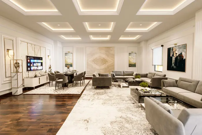 Residential lounge interior