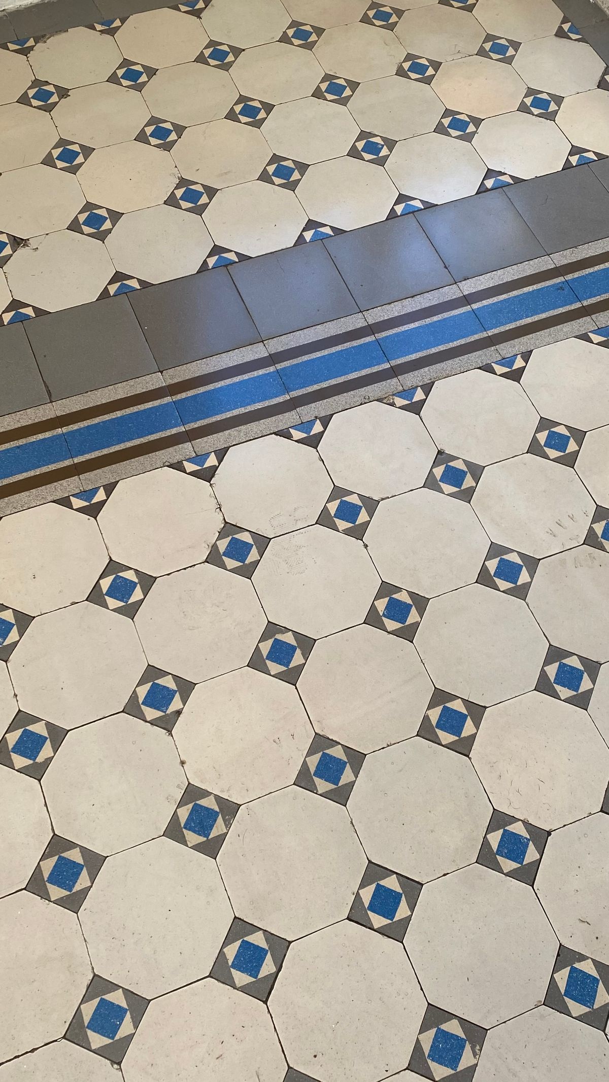 Designer tile layouts — flooring installation by AR Enterprises