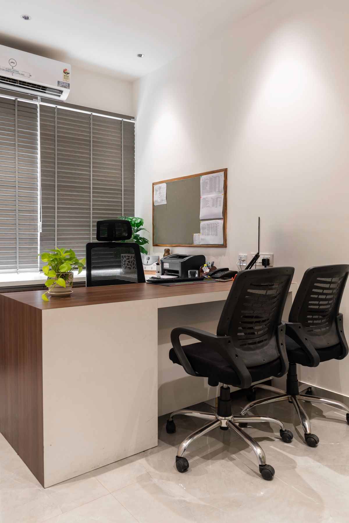 Executive Office — office interior design by AR Enterprises