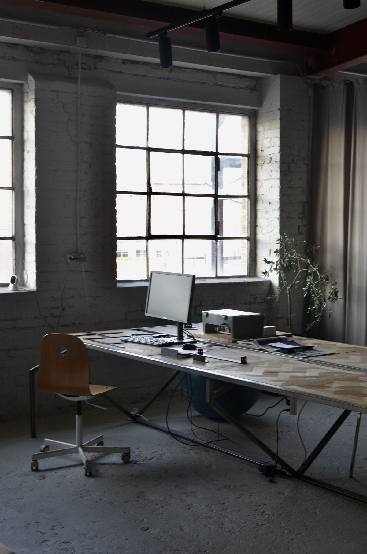 Industrial — office interior design by AR Enterprises