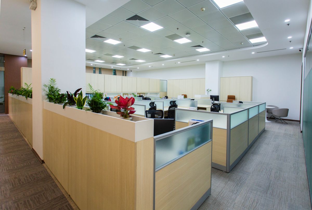 Open Workspace — office interior design by AR Enterprises